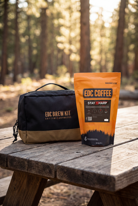 Premium Coffee & Tea Crafted for Your Everyday Carry