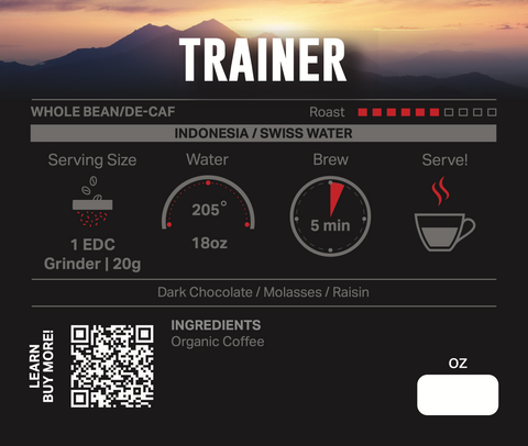 Trainer Blend (DeCaf)