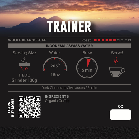 Trainer Blend (DeCaf)