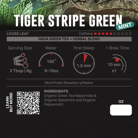 Tiger Stripe Mint/Green