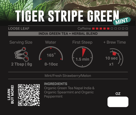 Tiger Stripe Mint/Green